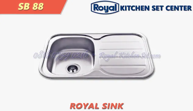 ROYAL SINK ROYAL SINK 20 (SB 88) 1 produk_royal_kitchen_set_sink_22