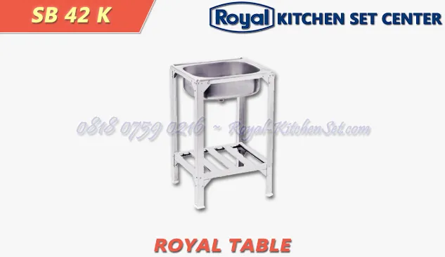 ROYAL TROLLEY AND TABLE ROYAL TABLE 04 (SB 42 K) 1 produk_royal_kitchen_set_table_02