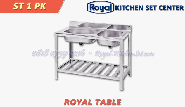 ROYAL TROLLEY AND TABLE ROYAL TABLE 09<br>(ST 1 PK) 1 produk_royal_kitchen_set_table_07