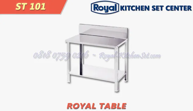 ROYAL TROLLEY AND TABLE ROYAL TABLE 13 (ST 101) 1 produk_royal_kitchen_set_table_09