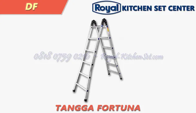 TANGGA FORTUNA TANGGA FORTUNA ALPHA<br>(DF) 1 produk_royal_kitchen_set_tangga_alpha