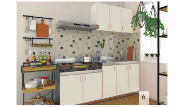 ROYAL KITCHEN CABINET KITCHEN KABINET SUDUT KD CS 4 white_kabinet